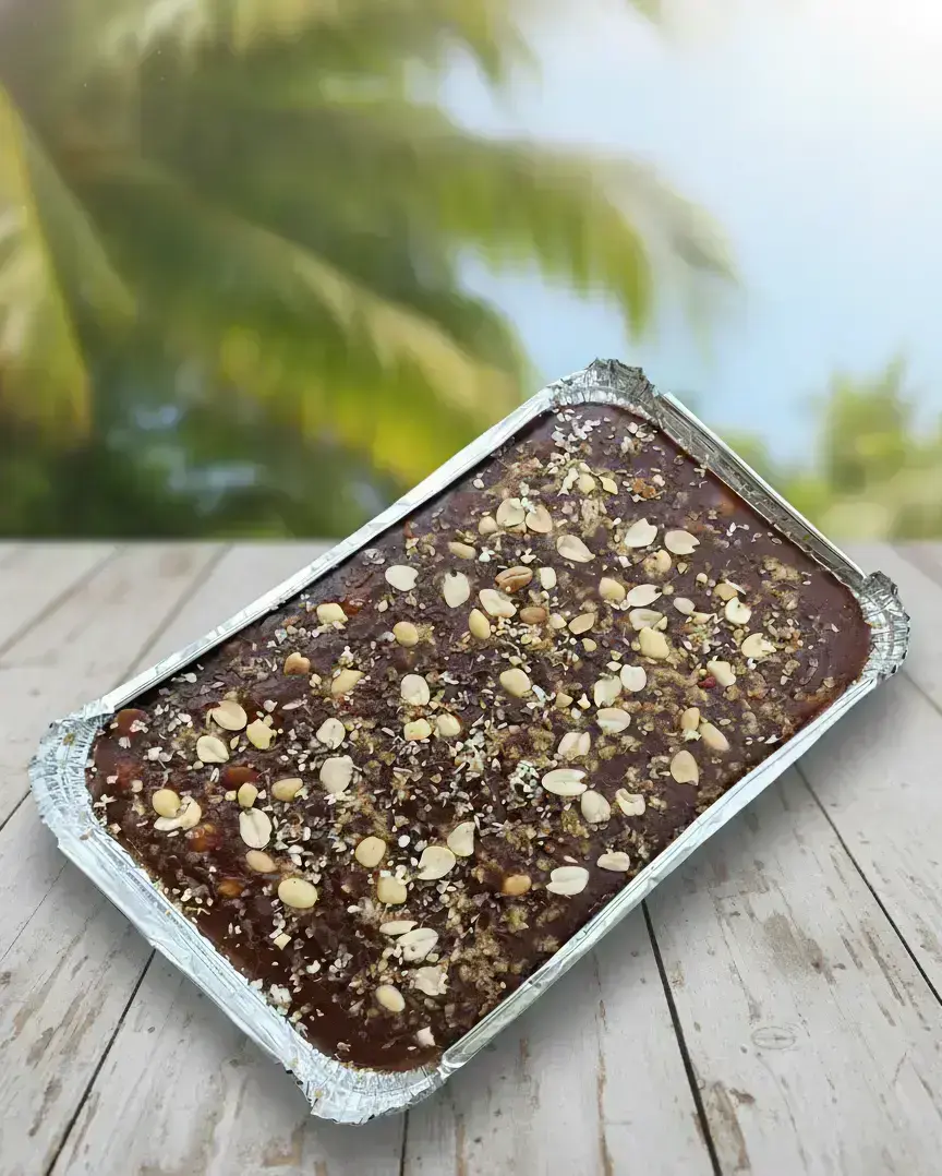 বাদাম নারিকেল পাটালি গুড়