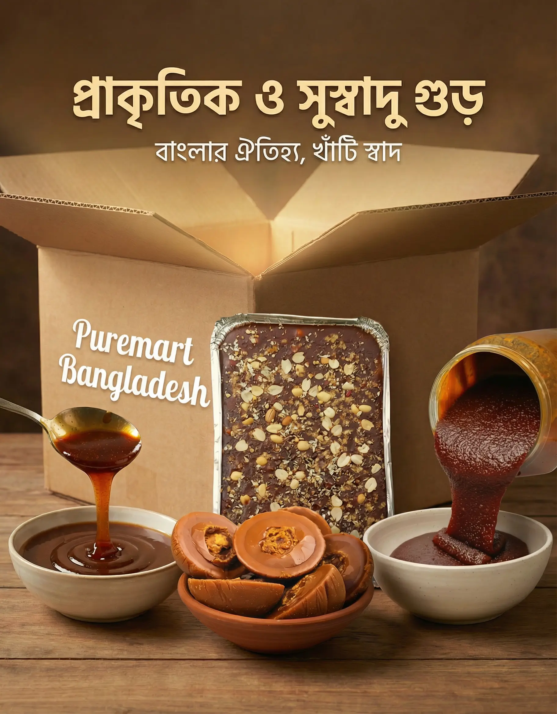 গুড়ের কম্ব প্যাকেজ